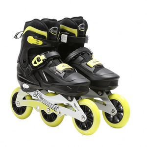 Patines en línea reales de velocidad, dorados, para mayores de 3 años - Product Image 1