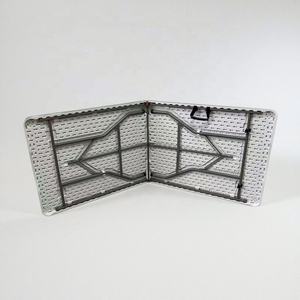 Juego <span class=keywords><strong>de</strong></span> Mesa y Sillas <span class=keywords><strong>de</strong></span> Comedor Rectangulares <span class=keywords><strong>de</strong></span> Plástico Blanco Plegables Resistentes para <span class=keywords><strong>6</strong></span>, 8 o 10 <span class=keywords><strong>Personas</strong></span> para Fiestas en el Jardín - Product Image 6