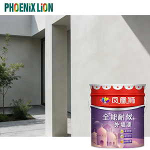 Peinture liquide anti-taches à faible teneur en COV, écologique, imperméable pour extérieur, peinture au latex pour murs en ciment, vente en gros directe d'usine, couleur personnalisée - Product Image 5