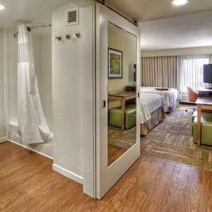 Porta Scorrevole Stile Fienile <span class=keywords><strong>con</strong></span> <span class=keywords><strong>Specchio</strong></span> Hampton Inn - Product Image 3