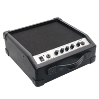 Amplificateur combo compact pour guitare électrique avec égaliseur 3 bandes et interrupteur de gain/drive pour les séances de pratique à domicile ou en chambre