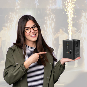 Mini máquina de fogos de artifício a bateria de 350 W, spray de 3 metros, faísca fria para festa de casamento, clube, DJ - Product Image 1