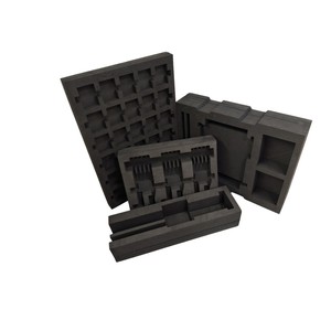 Lámina de Espuma EPE Negra de Tamaño Personalizado con Patrón de Rejilla, Inserto Protector Acolchado para Embalaje - Product Image 2