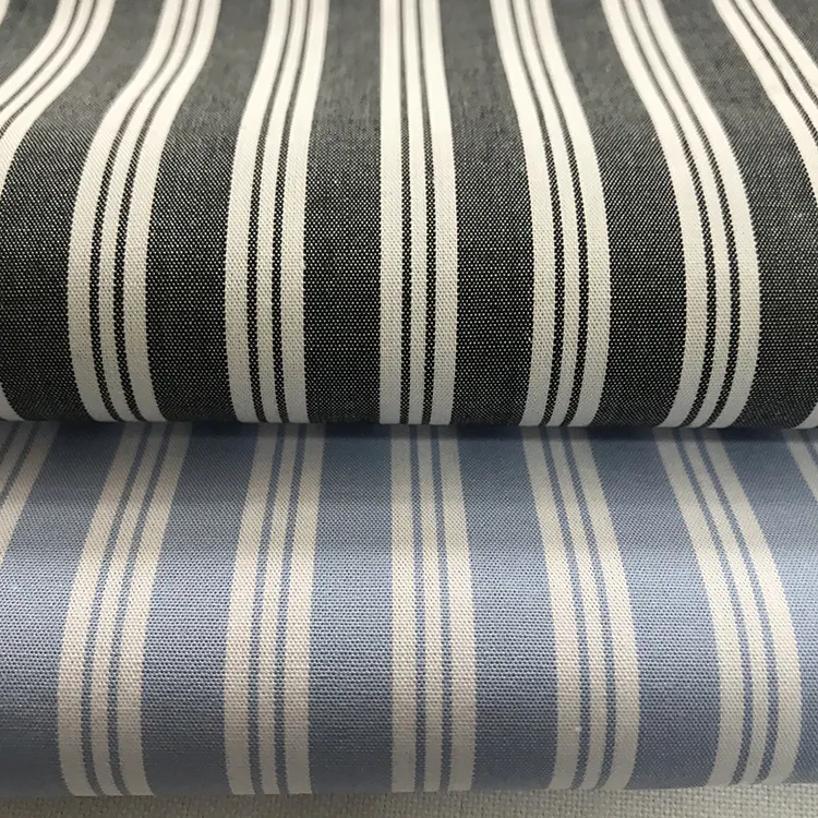 Nuevos diseños personalizados 50s Warp Blue Madras Plaid check 100 tela de algodón