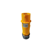 110V industriel 120V IP44 IP67 3 * 16A 3 * 32A 3 * 63A 3 * 125A connecteur de prise femelle surface dissimulée montage cuivre 3P 4H puissance