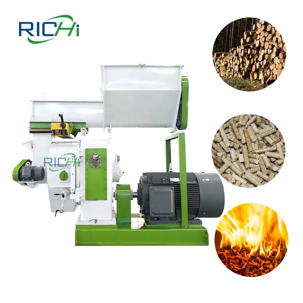 RICHI 2.5-4 T/H Kokosfaser-Pellet-Herstellungs maschine zum Verkauf