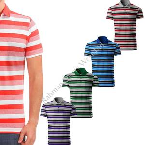 Camisa Clásica a Rayas para Hombre, Tejido de Algodón Premium Transpirable con Cuello en Contraste, Estilo Náutico, Moda Casual de Verano - Product Image 4