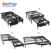 WELLTOP - Vente en gros d'accessoires de meubles et de quincaillerie : Mécanisme de fauteuil inclinable en métal robuste et réglable pour canapé