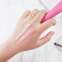 Hydraterende vegan minerale lipgloss gel olie met aangepaste fruit smaak, privélabel, in tube, lipmasker, glaze, hydraterende boterbalsem