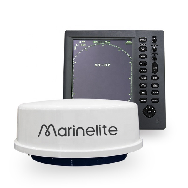 10-Inch Color LCD Boat GPS/Radar Marine Radar System Plastic Material