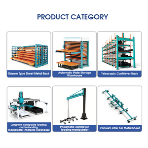 Automated <strong>Storage</strong> and Retrieval System Sheet Metal <strong>Storage</strong> Systems Vertical Sheet Warehouse Rack - Product Image 5
