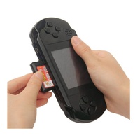 Mini console de jeu Portable PXP3, avec écran LCD de 3 pouces, 16 bits, avec cartes de jeu, sortie TV, écran LCD