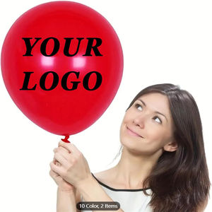 Personalizzato 10/12/18 pollici palloncini in lattice stampa Logo personalizzato per festa di compleanno Advertising Custom forniture per feste decorazioni - Product Image 2