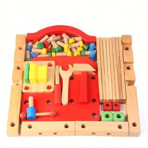 Kit de construction éducatif drôle pour enfants, assemblage, <span class=keywords><strong>chaise</strong></span> de travail, jouets en bois, jouets <span class=keywords><strong>montessori</strong></span> à vendre - Product Image 2