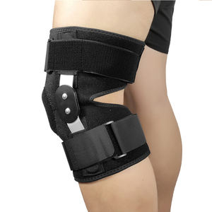 <span class=keywords><strong>Attelle</strong></span> de <span class=keywords><strong>genou</strong></span> élastique réglable Logo personnalisé <span class=keywords><strong>Attelle</strong></span> de soutien postopératoire pour l'immobilisation des ligaments Protection sportive - Product Image 2