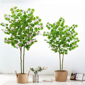 Palmera Artificial con Flores Verdes de Plástico para Decoración de Pascua, Navidad, Año Nuevo, 100 cm, para Paisajismo, Hogar, Sala de Estar, Centro Comercial, Tienda, Ventana, <span class=keywords><strong>Hotel</strong></span> - Product Image 1