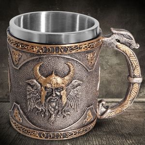 Taza <span class=keywords><strong>de</strong></span> Diseño Creativo Vikingo WJA03, Jarra Nórdica Vikinga, Jarra para Beber Cerveza <span class=keywords><strong>de</strong></span> Thor, Taza Vikinga <span class=keywords><strong>de</strong></span> Mito Noruego <span class=keywords><strong>de</strong></span> Odín - Product Image 6
