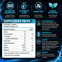 WELLBODY Gommes Électrolytiques à la Créatine 5G Créatine Monohydrate Sans Sucre Végétaliennes Performance Hydratation Soutien Musculaire 90 Gommes