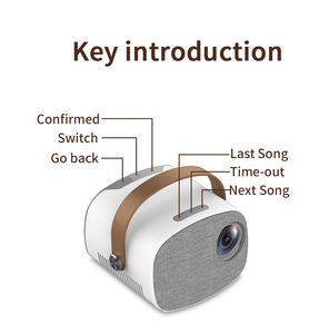 <span class=keywords><strong>Proiettore</strong></span> LED Portatile Mini 800*480 per Home Theater e Video per Bambini - Product Image 3