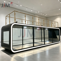 JJM Modular 1 2 Storey Space Capsule Apple Cabin Hotel Container House Galvanized Steel Structure EPS/PU Insulation Modern