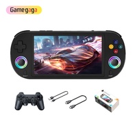 Console de jeu portable M22 P, écran IPS de 5,0 pouces, manette Wi-Fi, système Linux, lecteur de jeux vidéo portable, N909 Dual Core 3000mAh