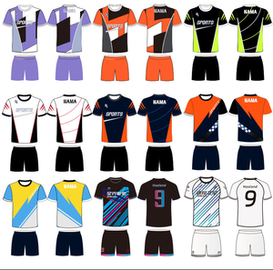 Uniforme de Entrenamiento de Fútbol Personalizable para Hombre, Venta al por Mayor, Personalización OEM, Nuevas Camisetas de Fútbol Americano 2025 Cosidas - Product Image 2