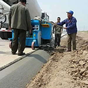 कंक्रीट Slipform फ़र्श मशीन सड़क पर अंकुश लगाने फुटपाथ मशीन - Product Image 1