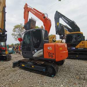 Excavadora de Orugas Hitachi Zx70 Usada en Buen Estado, Año 2021, Original de Japón, Ex70-6, Mini Excavadora para Granja - Product Image 2