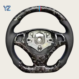 Volant sport en fibre de carbone forgée YZ pour <span class=keywords><strong>BMW</strong></span> 120i 125i 130i 135i <span class=keywords><strong>118d</strong></span> 120d 125d M135 M135i M140i M140 F21 F40 <span class=keywords><strong>E87</strong></span> E81 E82 - Product Image 5