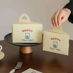 Kotak Kemasan Makanan Bawa Pulang Berbahan Kertas Kraft Daur Ulang Kelas Makanan dengan Penutup Magnetik dan Laminasi Matt untuk Sandwich, Dapat Ditambahkan Logo - Product Image 3