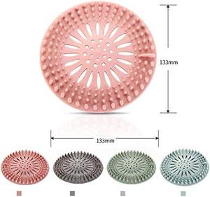 Protectores de desagüe de silicona para el cabello, tapones de silicona para drenajes de ducha, bañera y cocina, venta al por mayor - Product Image 6