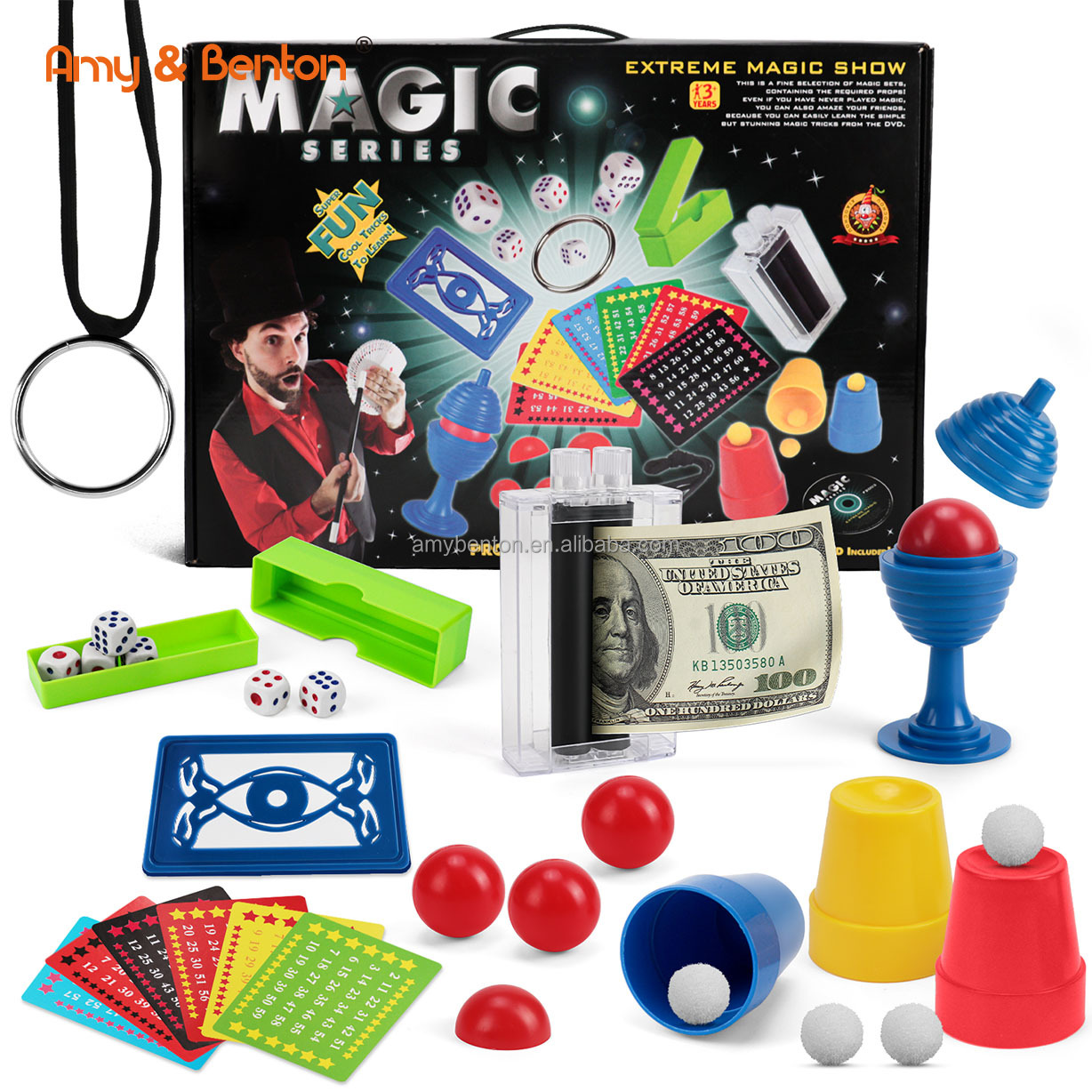 Professional Hot Selling magic series toy easy magic tricks for sale