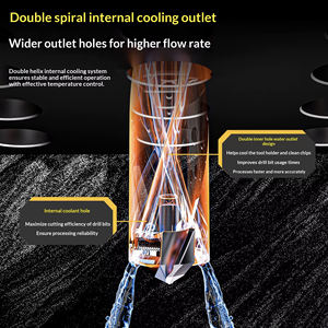 Fresa a Corona, Fresa a U, Fresa per Fori Profondi 5D, Fresa a Pala, Portautensili, Testa Rotante, Lama, Fresa a Pistola, CNC Rapido - Product Image 4