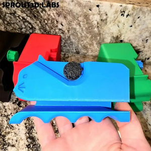 Karton snijmachine Zelfgemaakte kartonnen snijder voor krabplanken 3D-printen Strip Stripper Plastic handwerk Diy-gereedschap - Product Image 2