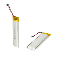 Batteries lithium-ion en pochette semi-solides, sûres, longues et compactes, 602537 602563 602560, 720 mAh 1000 mAh, 3.7 Wh, 1000 cycles, 10 g, petites