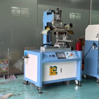 Máquina de Estampagem a Quente com Controle PLC para Produtos Redondos com Sensor de Cor e Rastreamento Preciso para Estampagem de Batons