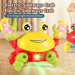 ของขวัญวันเด็ก AJB ของเล่นปูขยับได้ ดีไซน์การ์ตูนน่ารัก มีไฟและเสียงหลากสีสัน ของเล่นแปลกใหม่สำหรับเด็ก - Product Image 2