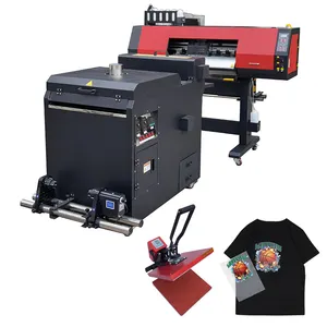 Impresión de camisetas por transferencia térmica, película de vinilo para mascotas, chorro de tinta blanca, 60cm, 70cm, XP600, i3200, 4720, impresora Digital de inyección de tinta DTF