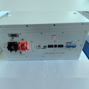 Bluetooth 10kwホームLiFePO4パワーウォールシステム<span class=keywords><strong>48V</strong></span> 200Ahスタック可能なリチウムイオンソーラーバッテリーで大容量。 - Product Image 4