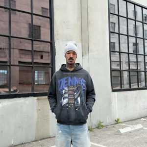 Sudadera Distressed para Hombre, <span class=keywords><strong>de</strong></span> Alto Gramaje (400-500 g/m²), con Estampado Puff Personalizado, Corte Holgado, Estilo Oversize, 100% Algodón - Product Image 3