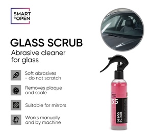 น้ำยาทำความสะอาดกระจก SMART GLASS SCRUB 35 ขนาด 250 มล. สำหรับล้างรถ - Product Image 2