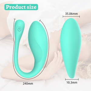 Ylove Oeuf vibrant en silicone liquide doux avec 10 modes de vibration puissants, <span class=keywords><strong>stimulant</strong></span> pour le plaisir <span class=keywords><strong>sexuel</strong></span>, jouet <span class=keywords><strong>sexuel</strong></span> pour femmes - Product Image 3