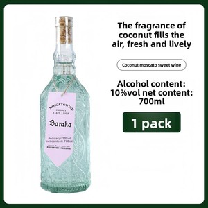 Vino Moscato Dulce de Coco y Manzana de 700 ml |   Licor al por Mayor para la Industria de Alimentos y Bebidas - Product Image 2