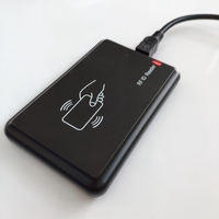 Longue portée Portable 125 khz TK4100 Rfid lecteur de carte Usb lecteur de carte de contrôle d'accès Nfc Usb lecteur de carte à puce pour la programmation