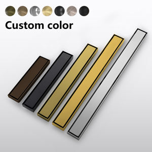 Grille de douche linéaire longue en acier inoxydable SUS 304 avec insert de carrelage couleur personnalisée CUPC pour salle de bain - Product Image 4