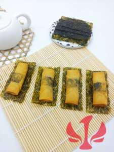 Vente en gros Meilleure cuisine chinoise congelée Choix du chef Rouleau de printemps aux algues décontracté Qualité fiable dans un emballage en boîte - Product Image 2