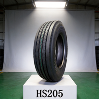 295/75R22.5 HS205 Kapsen Taitong Terranking Doupro Distributor Ban Radial Truk Bus Kota Trailer