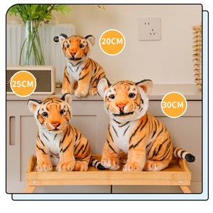 All'ingrosso simulazione di <span class=keywords><strong>peluche</strong></span> <span class=keywords><strong>bianco</strong></span> <span class=keywords><strong>peluche</strong></span> tigre <span class=keywords><strong>peluche</strong></span> realistico <span class=keywords><strong>leone</strong></span> personalizzato - Product Image 5