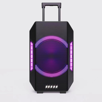 Audio profesional inalámbrico al aire libre 15 pulgadas altavoz Subwoofer activo alimentado por batería DSP DJ caja de sonido PA SISTEMA DE Karaoke WiFi AUX