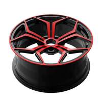 Nuevas Llantas de Aleación de Aluminio Forjado para Automóvil, Diseño de Malla, Superficie Pulida, Personalizables para Varios Modelos, Modificación/Actualización, 3 Años de Garantía
